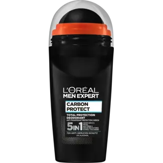 L'ORÉAL PARIS MEN EXPERT L'ORÉAL PARiS MEN EXPERT Antitranspirant Deo Roll-on Carbon Protect 5 In 1