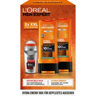 L'ORÉAL PARIS MEN EXPERT L'ORÉAL PARiS MEN EXPERT Geschenkset Hydra Energy Box 3tlg