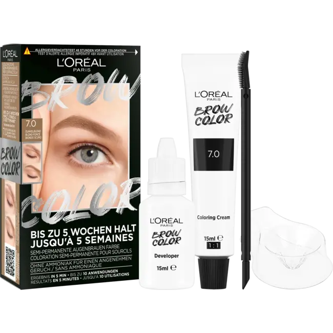 L'ORÉAL PARiS Wenkbrauwverf Brow Color 7.0 Dark Blond 1 St