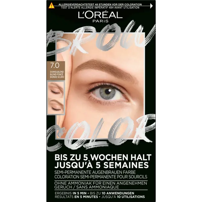 L'ORÉAL PARiS Wenkbrauwverf Brow Color 7.0 Dark Blond 1 St