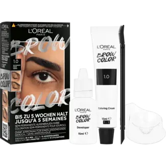 L'ORÉAL PARIS L'ORÉAL PARiS Wenkbrauwverf Brow Color 1.0 Black