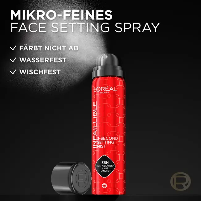 L'ORÉAL PARiS Fixierspray Infaillible: 3-second Setting Spray 75 ml