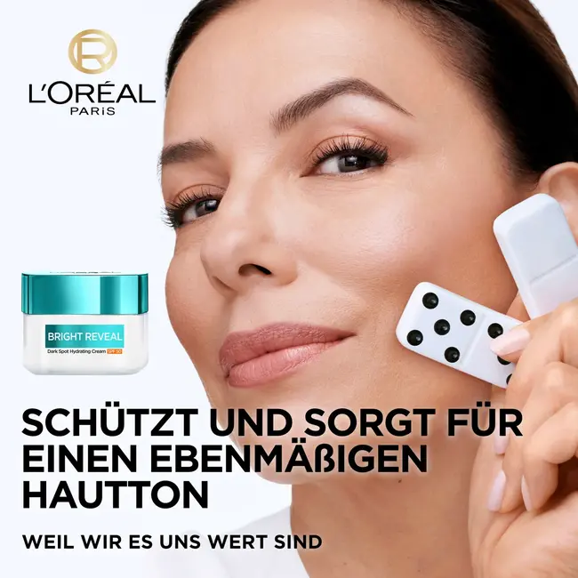 L'ORÉAL PARiS Feuchtigkeitscreme Bright Reveal Niacinamid+mexoryl LSF 50 50 ml