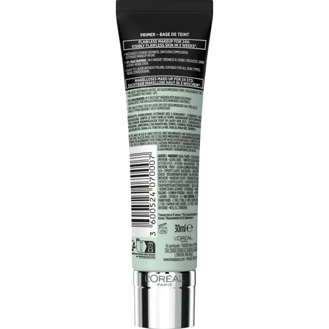 L'ORÉAL PARiS Primer Lab 24h Roodheidsgum 30 ml