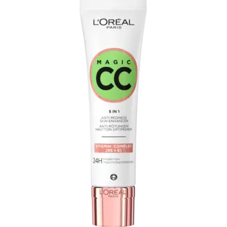 L'ORÉAL PARIS L'ORÉAL PARiS CC Cream Anti-roodheid, Hydraterend, SPF 20