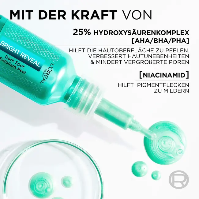 L'ORÉAL PARiS Heldere Peeling Onthult AHA+BHA+PHA 25 ml