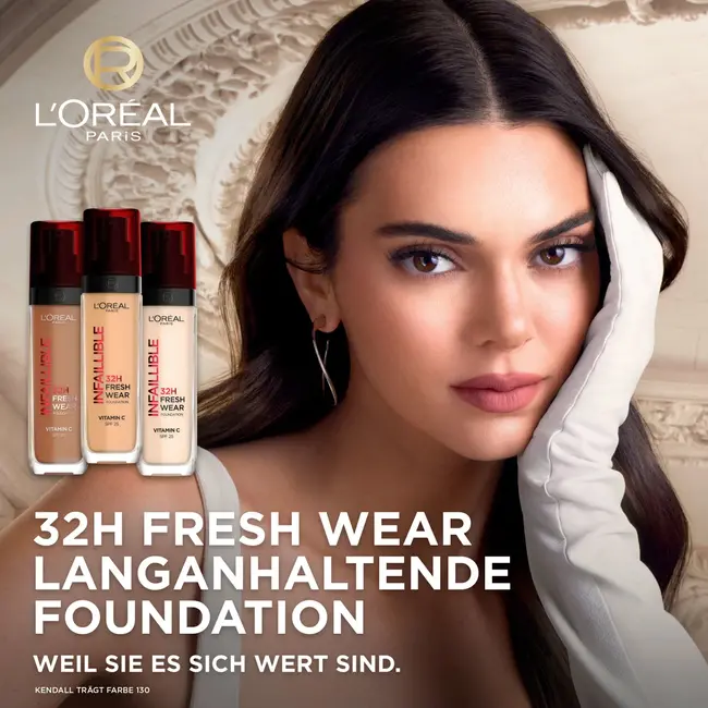 L'ORÉAL PARiS Foundation Infaillible 32H Fresh Wear 10, LSF 25 30 ml