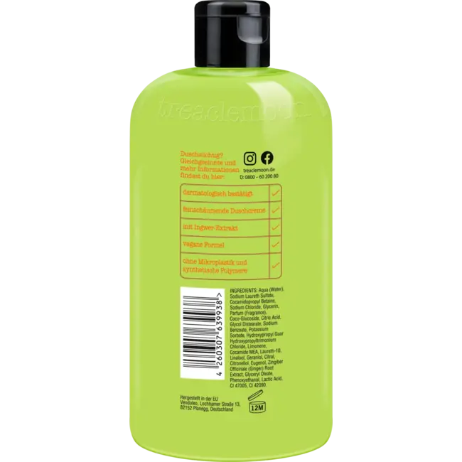 treaclemoon Douchecrème One Ginger Morning 500ml