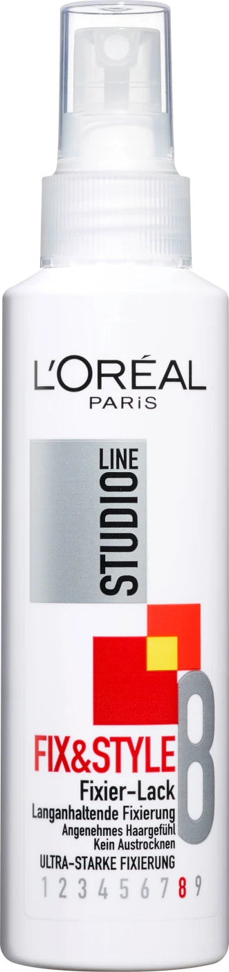 Loreal Line Patterns L'ORÉAL PARiS STUDIO LINE L'ORÉAL PARiS STUDIO LINE Haarlack Fix ...