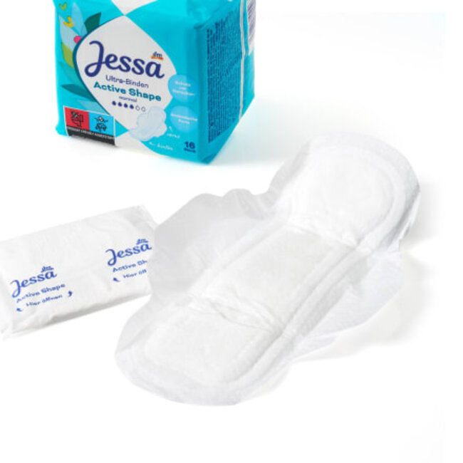 Jessa Ultra Maandverband Active Shape 16st