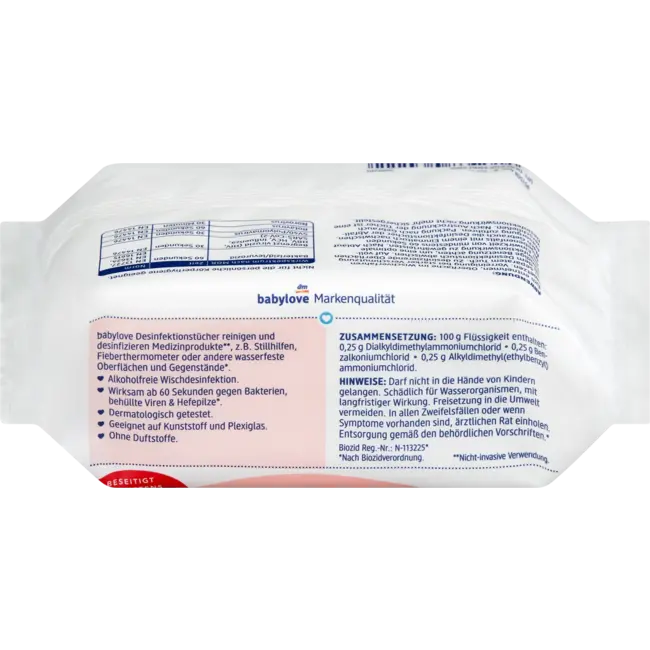 babylove Desinfectiedoekjes 30 St