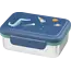 babylove Lunchbox RVS Blauw/groen 1 St