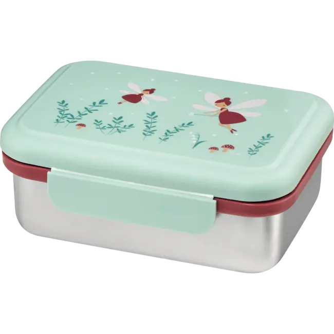 babylove Lunchbox RVS Mint/bruin 1 St