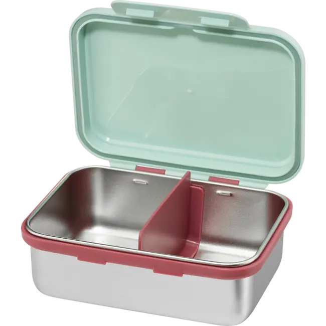 babylove Lunchbox RVS Mint/bruin 1 St