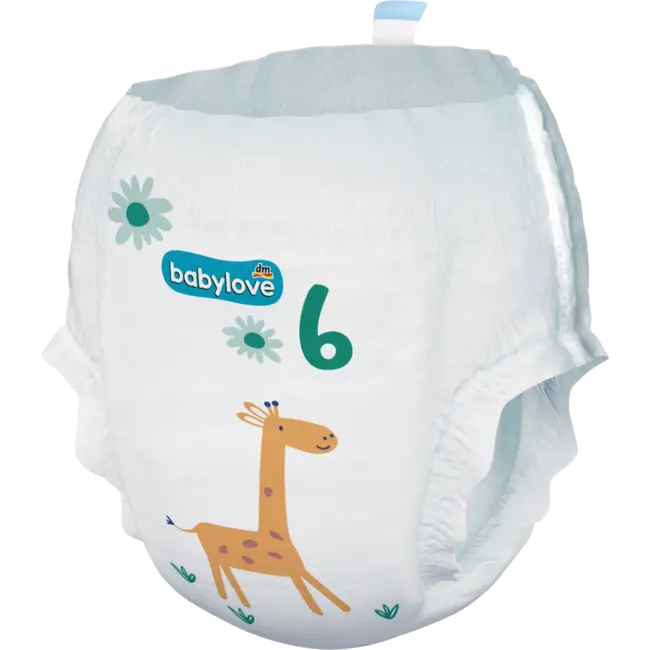 babylove Babybroek Premium Monatsbox Gr. 6 XL (18-30 Kg) 72 St