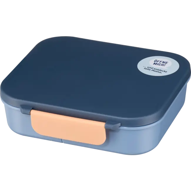 babylove Lunchbox Met Vakken Blauw 1 St