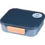 babylove Lunchbox Met Vakken Blauw 1 St