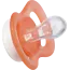 babylove Fopspeen voor pasgeborenen symmetrisch, siliconen, perzik/crème, 0-2 maanden 2 St