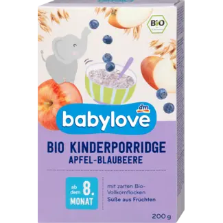 Babylove babylove Kinderporridge Appelbosbes, Vanaf De 8e Maand