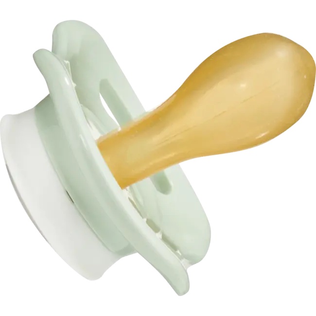 babylove Schnuller Latex Symmetrisch, Eukalyptus/mint, Gr.3, Ab 16 Monate 2 St