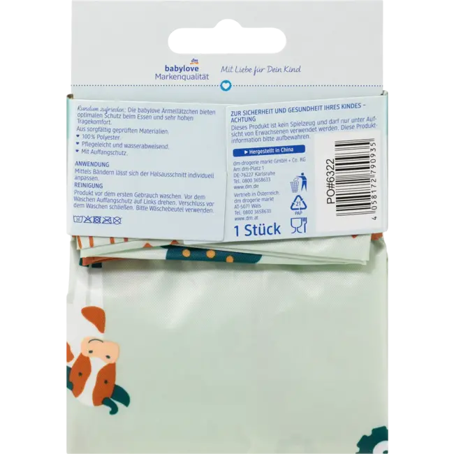 babylove Mouw Slabbetjes Groen 1 St