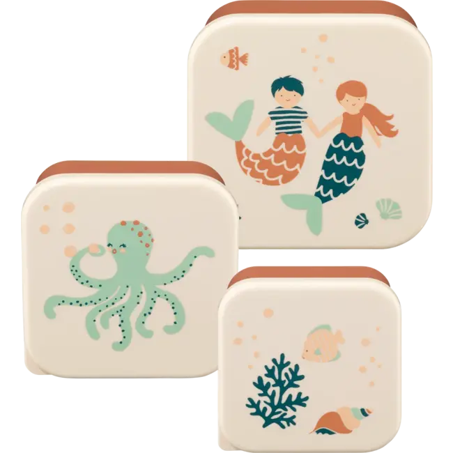 babylove Snackboxen Roze, 3-delig 1 St