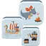 babylove Snackboxen Blauw, 3-delig 1 St
