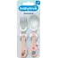babylove Eetleerbestek, Roze 1 St