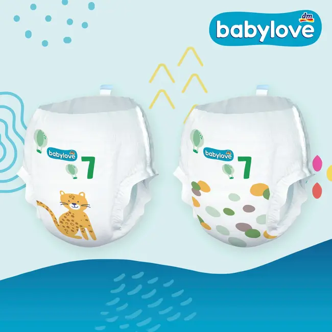 babylove Babybroekje Premium Gr. 7, XXL, 18+ Kg 18 St