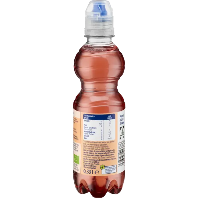 babylove Sap & Water Appel-zwarte Bessen-vlierbessen 330 ml