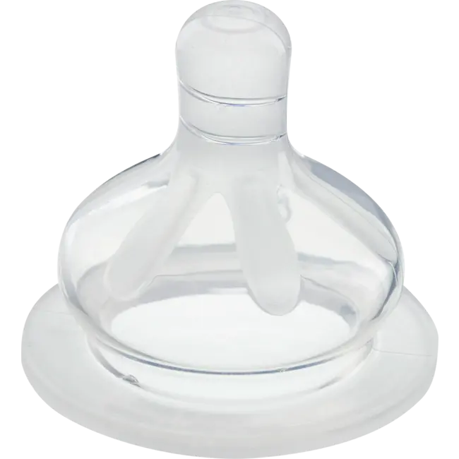 babylove Drinkspeen Wijde Hals Siliconen Rond Universele Maat M, Vanaf De Geboorte 2 St