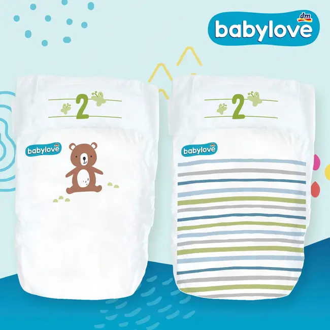 babylove Windeln Premium Gr. 2 Mini (3-6 Kg) 42 St