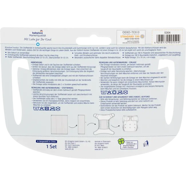 babylove Stoffen Luierset Onderwaterwereld 1 St