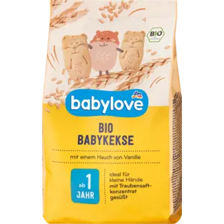Babylove babylove Bio Babykoekjes Vanille Vanaf 1 Jaar