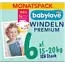 babylove Windeln Premium Gr. 6, XXL, 15-20 Kg, Monatspack 128 St