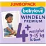 babylove Windeln Gr. 4+ Maxiplus (9-15 Kg), Jumbopack 76 St