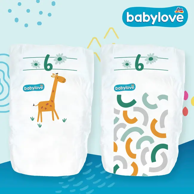 babylove Windeln Premium Gr. 6, XL, 15-20 Kg 32 St