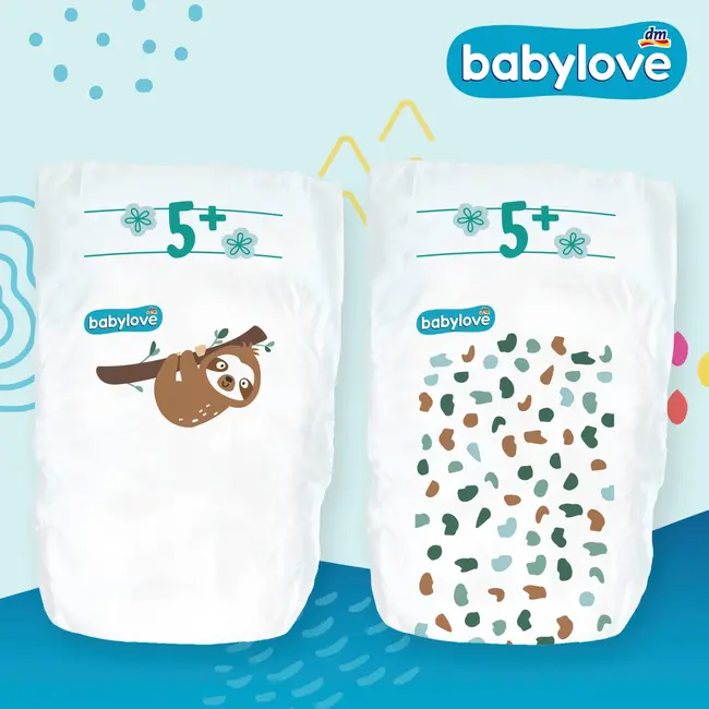 babylove Windeln Premium Gr. 5+, Juniorplus, 11-18 Kg 34 St