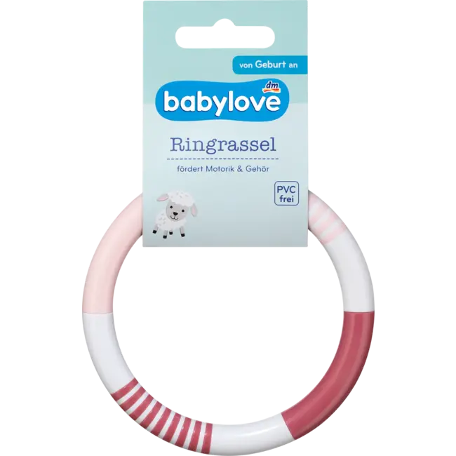 babylove Roze Ringrassel 1 St