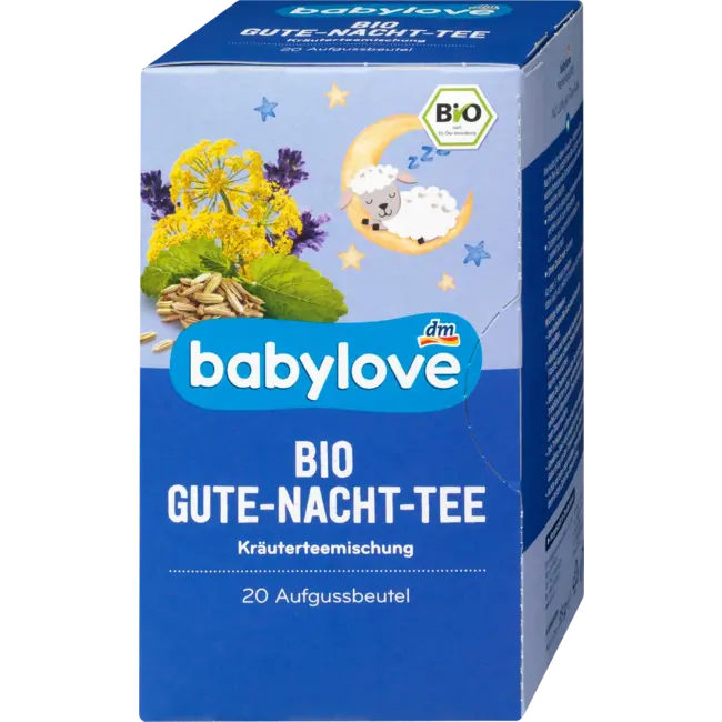 babylove Baby Thee Biologisch Welterusten Thee (20 Zakjes) 35 g