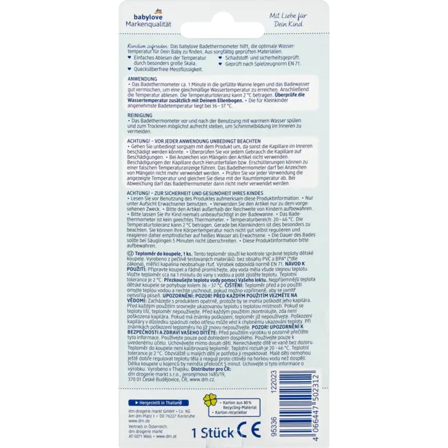 babylove Badethermometer 1 St