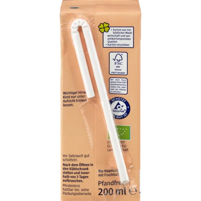 babylove Kinderthee Rozenbottel Met Vruchtensap 200 ml