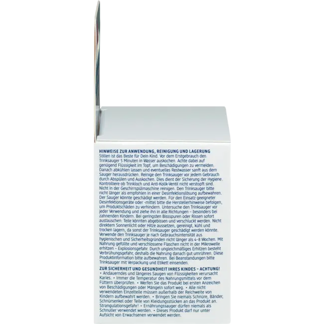 babylove Drinkzuiger Wijde Hals Siliconen, Maat M, Anatomisch, Universele Maat, Vanaf De Geboorte 2 St