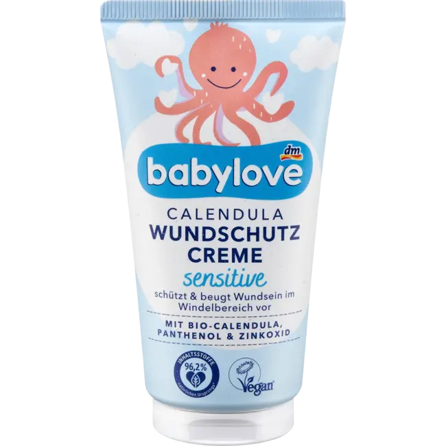 babylove Wondbeschermingscrème Sensitive Calendula 75 ml