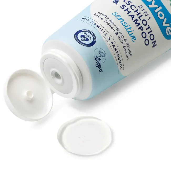 babylove Babyshampoo Douche & Waslotion 2in1 200 ml