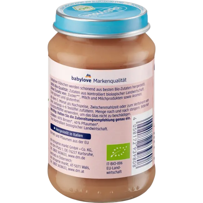 babylove Vruchten Pruim In Peer Vanaf De 5e Maand 190 g