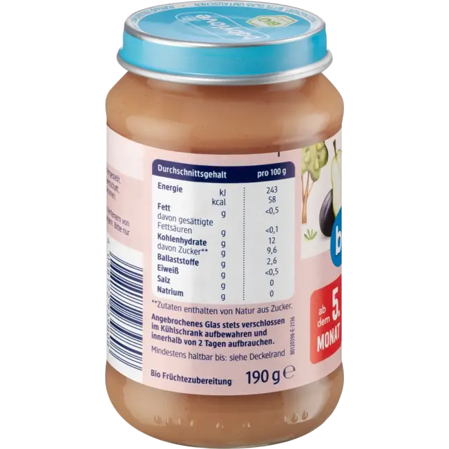 babylove Vruchten Pruim In Peer Vanaf De 5e Maand 190 g