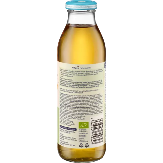 babylove Sap Milde Appel Vanaf 1 Jaar 500 ml