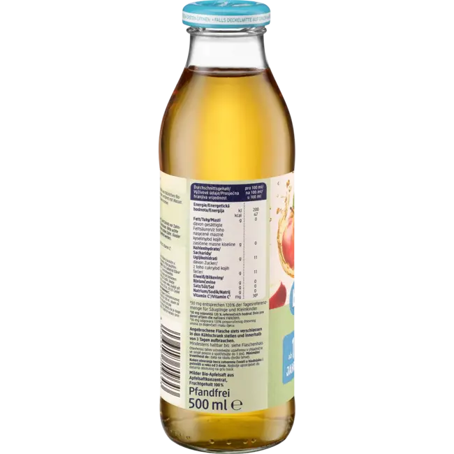 babylove Sap Milde Appel Vanaf 1 Jaar 500 ml