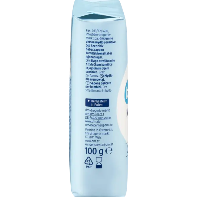 babylove Zeepstuk Mild Sensitive 100 g